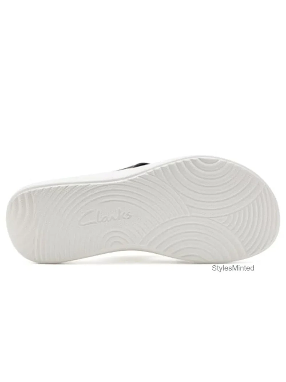 Clarks Women's Solevana Post Wedge Sandals Slip On Lightweight